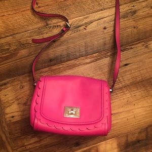 Hot Pink Kate Spade Scallop Crossbody